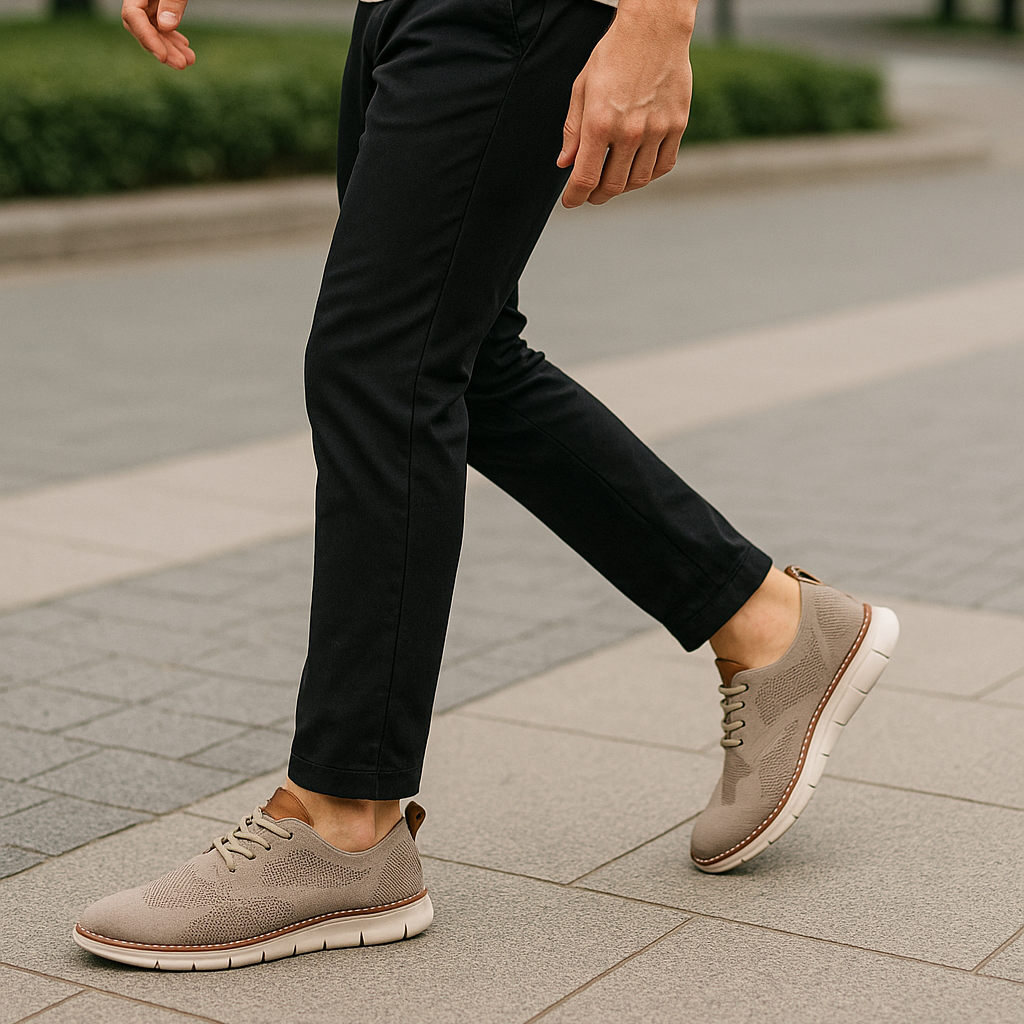 Urban Sneakers for Men – Breathable Knit & Orthopedic
