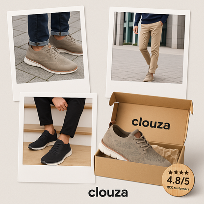 Urban Sneakers for Men – Breathable Knit & Orthopedic