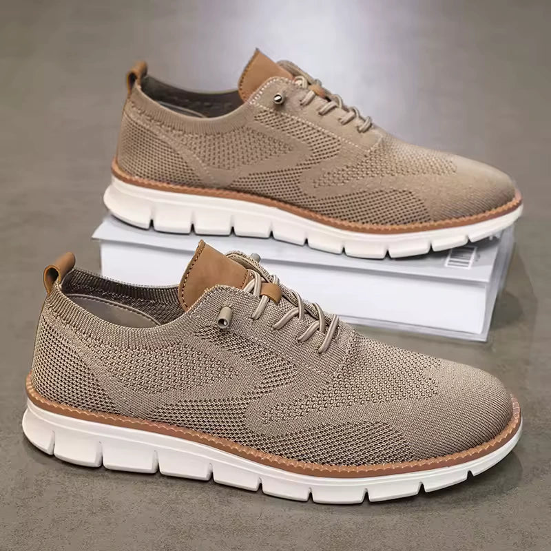 Urban Sneakers for Men – Breathable Knit & Orthopedic